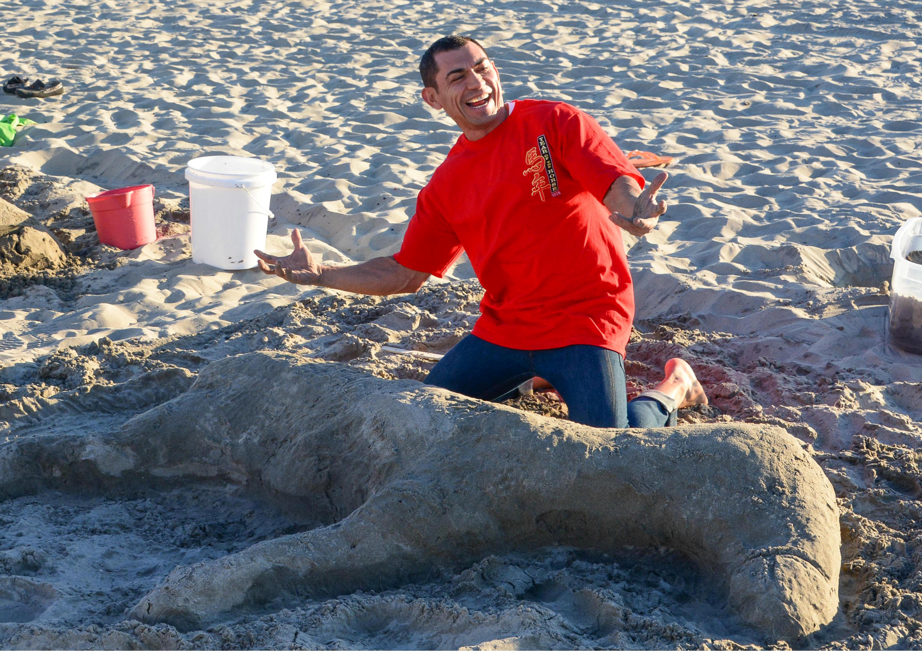 San Deigo Team Building Beach